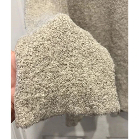 Lilla P Neutral Wool Blend Cowl Neck Sweater Bell Sleeves Women’s Size Large - Picture 3 of 8